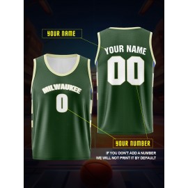 [Custom Basketball Jersey] Breathable Custom Youngsters' Basketball Jersey with Name & Number | Comfort Fit for Training & Games, Perfect for Boys & Girls