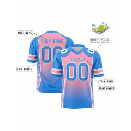 Customized large-sized football jerseys, personalized sportswear stitching, team names and numbers, large-sized Women's jerseys, loose and sporty