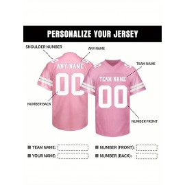 Female football fans who customize large-sized Women's football jerseys, personalized football jerseys with team names and numbers, and customized football uniforms as gifts