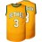 Stitched #3 Yellow Basketball Jersey, Breathable, Sleeveless, Embroidered Uniform Shirt For Men, Perfect For Sports & Outdoor Activities