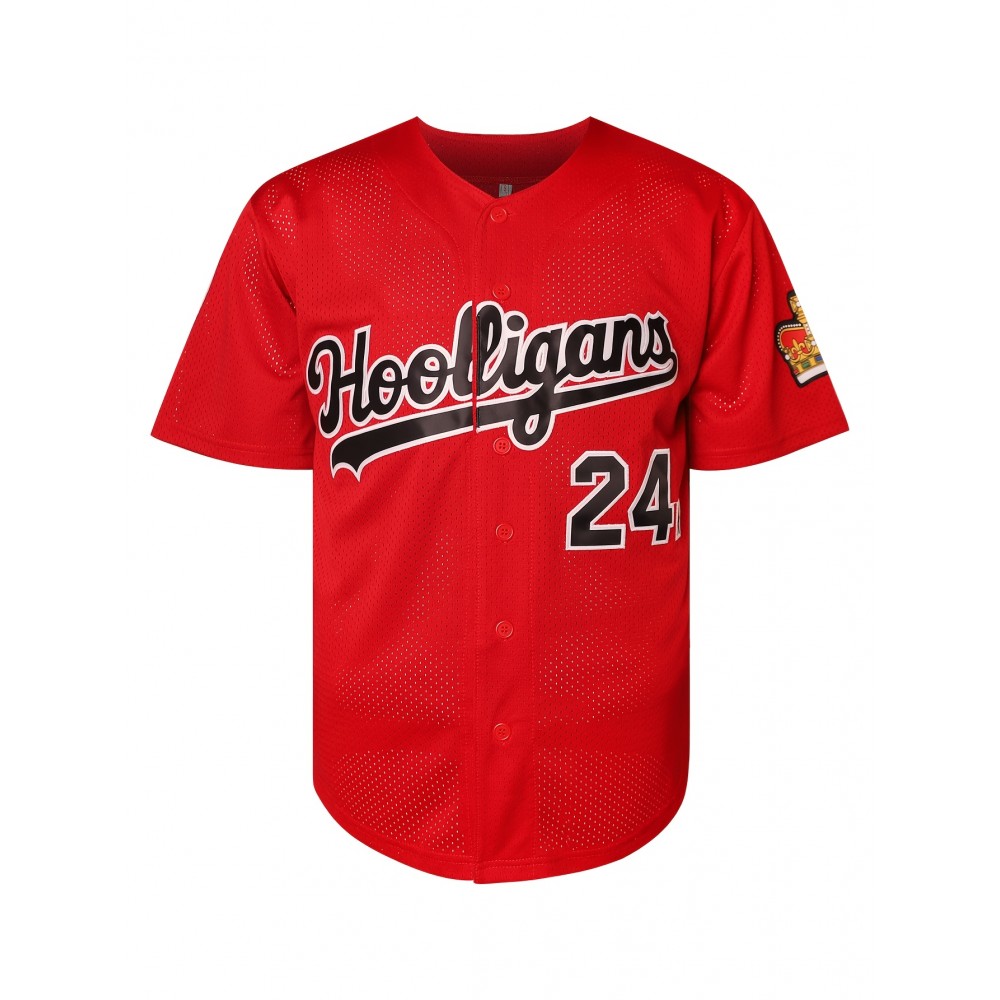 Men's#24K Red Baseball Jeresys Stitched Name And Number