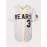 Men's#3 White Baseball Jeresys Stitched Name And Number
