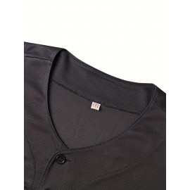 Men's #7 Mexico Baseball Jersey - V-Neck, Embroidered Name & Number, Loose Fit, Polyester, Black with Colorful Stripes, Perfect for Sports, Parties & Casual Wear