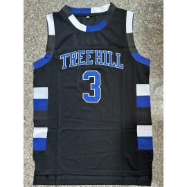 #3 Black Basketball Jersey, Polyester, Round Neck, Available In Sizes S To 3XL.