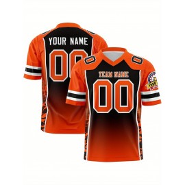 Customized large-sized football jerseys, personalized sportswear stitching, team names and numbers, large-sized Women's jerseys, loose and sporty