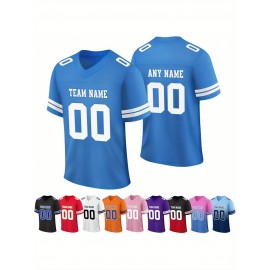 Female football fans who customize large-sized Women's football jerseys, personalized football jerseys with team names and numbers, and customized football uniforms as gifts