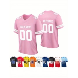 Female football fans who customize large-sized Women's football jerseys, personalized football jerseys with team names and numbers, and customized football uniforms as gifts