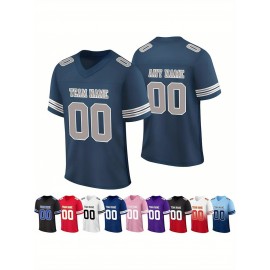 Female football fans who customize large-sized Women's football jerseys, personalized football jerseys with team names and numbers, and customized football uniforms as gifts