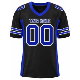 Custom Mesh Football Jersey - Personalized Practice Jerseys for Women, Stitched and Printed Name& Number, Lightweight& Breathable for Training and Games