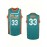 Men's #33 Embroidered Basketball Jersey - Sleeveless Polyester Vest with 